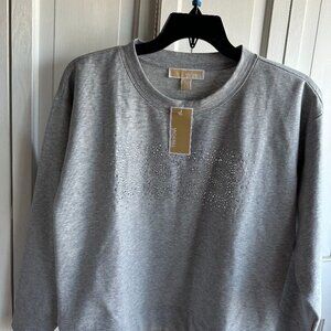 NWT Michael Kors Logo Sweatshirt Size MED